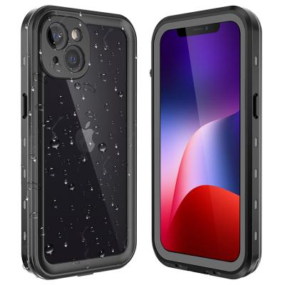 China IP68 Snowproof Waterproof Shockproof Dustproof Waterproof Phone Case For IPhone For Sports With Built-in Screen Protector for sale