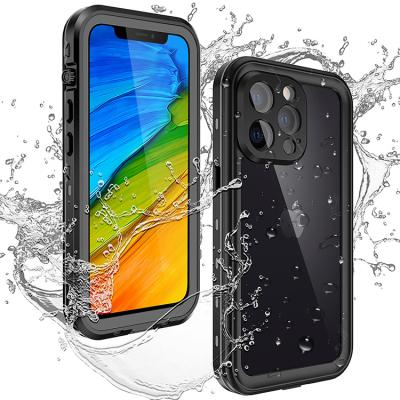 China High Quality Shockproof Dot Series Case ip68 Rugged Standard Waterproof Cover For iPhone 13 Pro With Built-in Screen Protector for sale