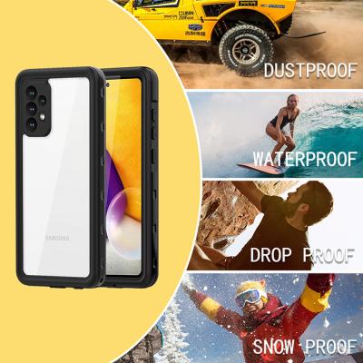 China Factory Wholesale Price Hot Shockproof Waterproof Phone Case A72 For Underwater Photography Waterproof Case For Samsung for sale