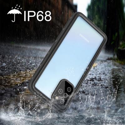 China UPC Service Supply ip68 Rating 6.5ft s20+ Water Proof Shockproof Underwater Free Cell Phone Case For Samsung s20 plus for sale