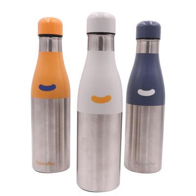 China 2022 PORTABLE best selling and good quality square water bottle sports thermal bottle gift cup small mouth bottle for sale