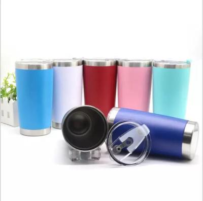 China PORTABLE #304 Stainless Steel Coffee Gift Double Wall 20oz Hot And Cold Mug Termos 20oz Vacuum Insulated Travel Mug Car Tumbler for sale