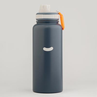 China Simple Design PORTABLE Water Bottle Vacuum Insulated 18/8 Stainless Steel Double Wall Wide Mouth Flask Large Capacity for sale