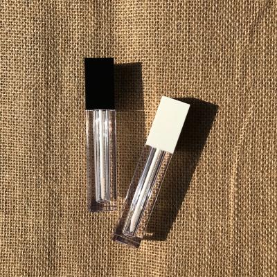 China Lip Gloss Cosmetic Tube - High Quality Square Clear Thick Wall | ChiiLee LGAD02 for sale