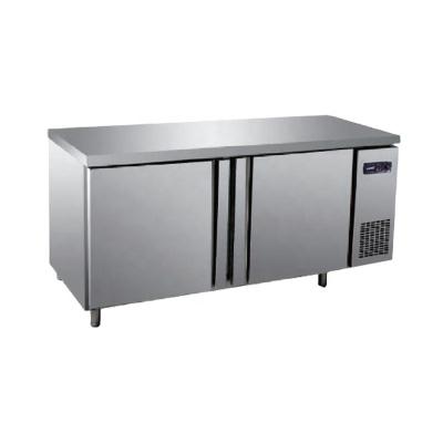 China Single-temperature commercial stainless steel refrigerator work top table refrigeration equipment for restaurants for sale