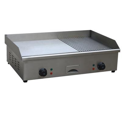 China Eco-Friendly+Smart Gas Commercial Desktop Griddle Griddle Restaurant Equipment Stainless Steel Electric Griddle for BBQ for sale