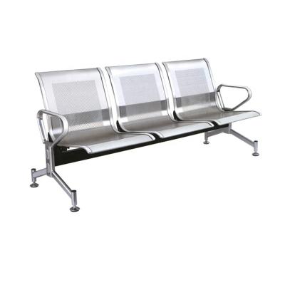 China Single Seat Modern Cheap Airport Stainless Steel Waiting Chair for sale