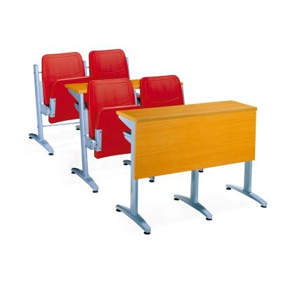 China Modern Stepped Classroom Desk And Chair Plastic School Furniture Malaysia For Training College for sale