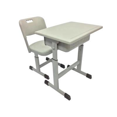 China Classroom Lecture Hall Factory Direct Sale Height School Furniture Adjustable Plastic School Desk And Chair for sale