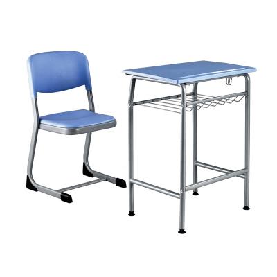 China Commercial Simple Classroom Lecture Hall School Furniture Use School Student Desk And Chair for sale