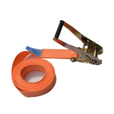 China Making Cargo Lashing Belt Factory Direct High Quality Heavy Duty Ratchet Strap Cargo Lashing With Zinc Plating Double J-Hook Ratchet Strap for sale