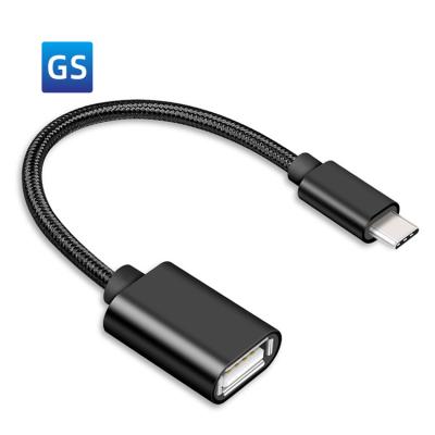 China Mobile Phone Factory Wholesale Micro USB2.0 Cable Micro USB Male To USB 2.0 Female Adapter For OTG Mobiles And Tablets With Micro USB Port for sale