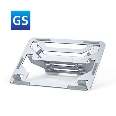 China Private Logo Laptop Stand Portable Aluminum Alloy High Quality Private Metal Laptop Stand Foldable Stand (Height) for Home Office for sale