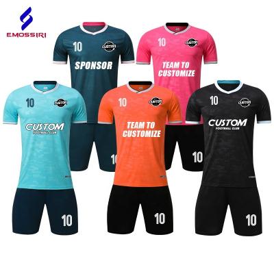 China The White Football Club Full Kit Soccer Team Retro Jerseys Custom Made Quantity Tops Mens Sets With Print Logo Name Number for sale