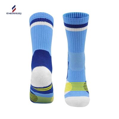 China Basketball Boy Recycling Socks Breathable Outdoor Anti Slip Socks Stretch Breathable Cloth Sports Basketball Sweat Socks for sale