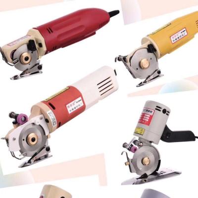 China Round Knife Cutting Machine HK-65 Electric Handheld Fabric Cloth Cutter Round Electric Scissors 35W 65mm, 70mm 90mm Knife Cutting Machine Cutter Diameter for sale