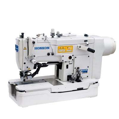 China Apparel Shoes HK-781 High-speed Flatbed Handbag Straight Button Holes Industrial Sewing Machines for sale