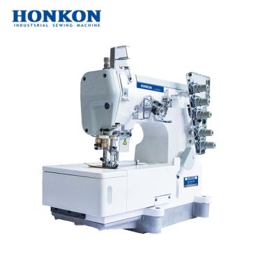 China Thin material such as shirt direct drive high speed coupling sewing machine for knit material such as shirt HK-500-01CBD for sale