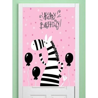 China Blackout Made In China Cartoon Door Curtain Two Cute Bedroom Decoration Cartoon Separate Door Curtain for sale