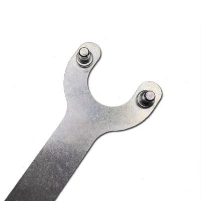 China Various Angle Grinder Spare Part Low Price Manufacture Spare Part Adjustable Set Angle Grinder Wrench for sale