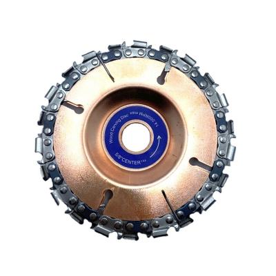 China Low Price 22 Anti-Slip Teeth Mill Chain Wheel Circular Saw Blade 4/5 Inch Chain Disc Angle Grinder for sale