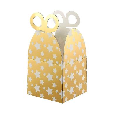 China Disposable Customized Luxury Small Paper Wedding Favor Gift Candy Packaging Box for sale