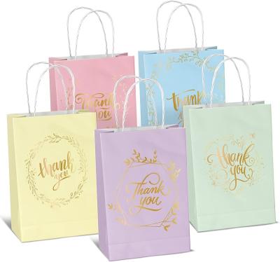 China Gift & Craft Colored Paper Bags With Handles Valentine, Wedding, Birthday Gift Bags Gift Paper Bags for sale