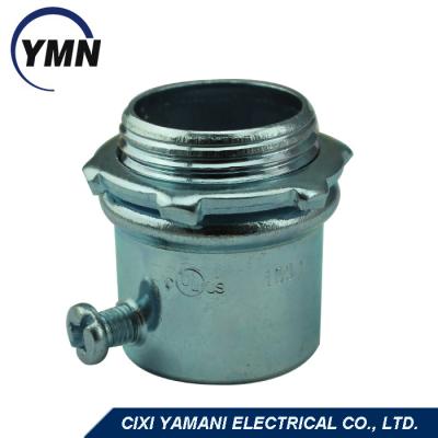 China Factory Price Galvanized Steel EMT Connector for sale