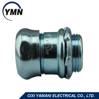 China Manufacturer Excellent Quality of carbon steel 3/4 inch emt compression connector for sale