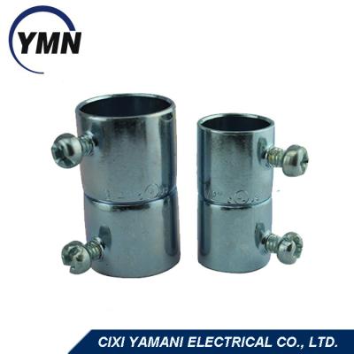 China Steel made in China alibaba manufacturer sale hot dip galvanized steel pipe fitting emt tubing joint for sale