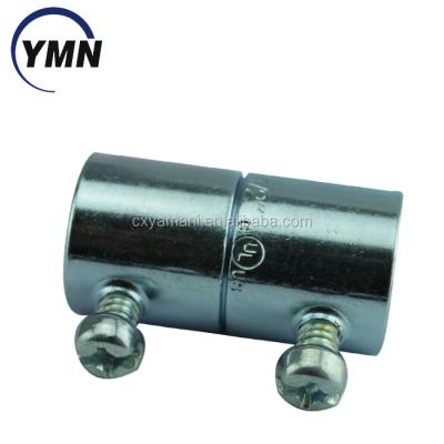 China Steel Made In China Alibaba Manufacturer Hot Sale Pipe Fitting Galvanized Steel EMT Coupling for sale