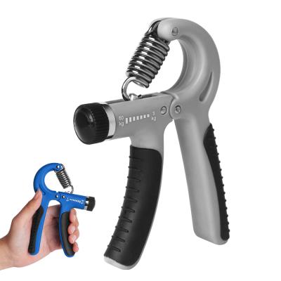 China High Quality Adjustable Fitness Equipment Application Wholesale OEM Finger Strength Tester Metal Hand Grip for sale