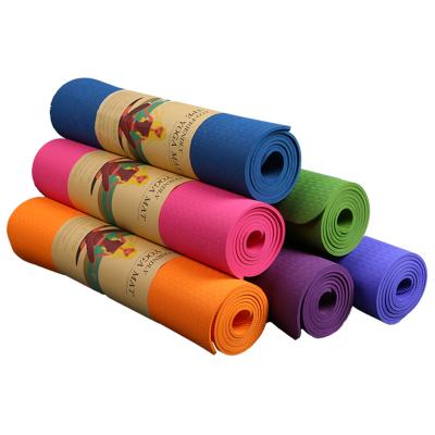 China Various Features Amazon Selling Eco-Friendly Indoor Non-slip Hot Custom Logo Non Slip Fitness Gym Sports Yoga Mats for sale