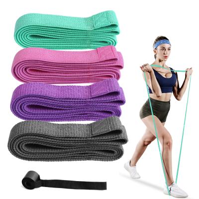 China home & Long Fitness OEM Logo Custom 3 Loop Fitness Gyms Band Level Body Bone Stretch Pull Up Aid Cloth Bands for sale