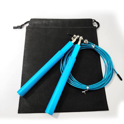 China Home\Gym\2022 New Long Handle Adjustable Cable Fast Speed ​​Colorful Steel Jump Rope Sports Performance for sale