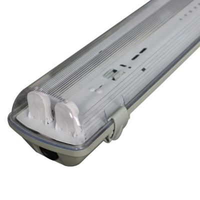 China T8 Tube Holder 4ft Double G13 Fit Tube Fixture t8 Light Tri-proof LED Tube Light With 5 Years Warranty for sale