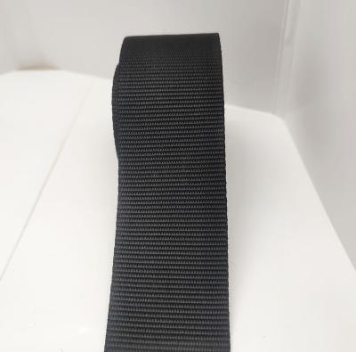 China High Tenacity Black Best Quality PP Webbing For Car Seat Belt Durable Webbing Straps Webbing Belt Luggage  Belt  Tape for sale