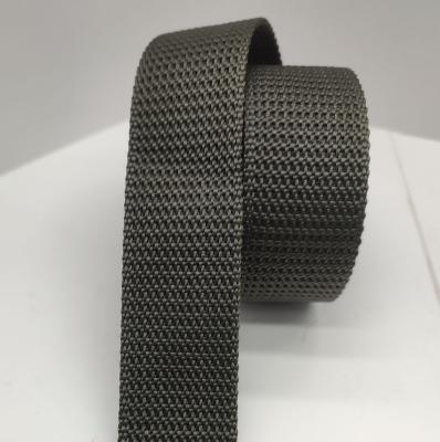 China High Tenacity Factory Delivery Strong Webbing Belt Strap Olivegreen Webbing Custom Logo PP Strap  For Garments Shoes Bags Sport Strapping Tape for sale