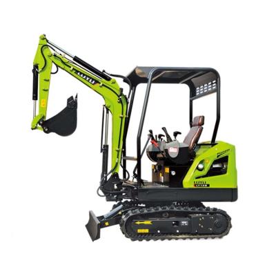 China Hotels LUYU-18 1.8 Ton Free Shipping New Mini Excavator Prices Excavators Small Digger With Cabin For Sale for sale