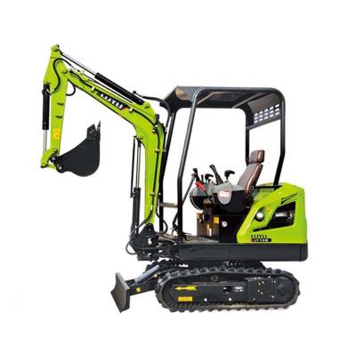 China LUYU-18 Hotels Construction Machinery 1.8 Ton Mini Excavator Mini Digger Mini Excavadora With Full Cabin for sale