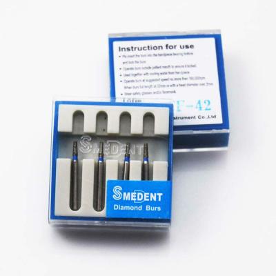 China Diamond Burs High Speed ​​Dental Consumbles TF-42 Dental Flat End Taper; Round; Football ; Inverted cone; etc for sale