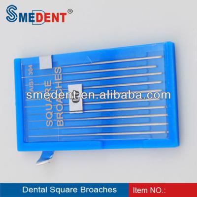 China Dental Square Pin Square Pin Dental Barbed Pins Dental Barbed Pins for sale