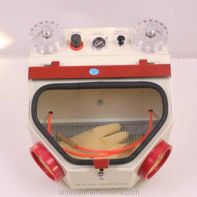 China Alloy Lab Twin-Pen Dental Sand Blaster for sale