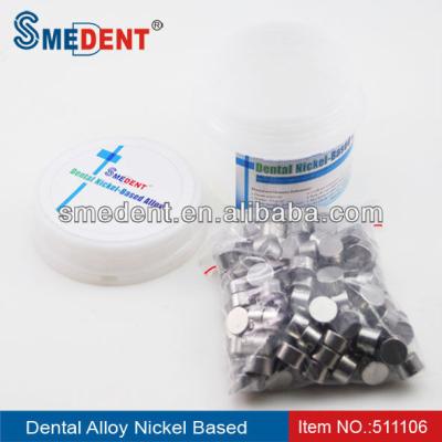 China Dental Ceramic Metal Alloy Nickel Based With Beryllium for sale