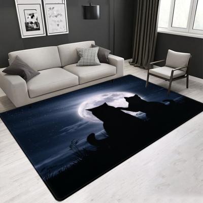 China Polyester Printed Carpet /home area rugs living room bedroom  120x160cm for sale