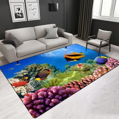 China Factory direct  sale best quality customized landscape patter Area Rug office Carpet for sale