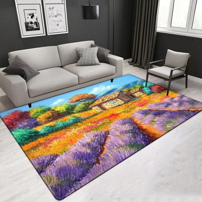 China High quality Flower pattern Customized size living room area rug office carpet Factory direct sale Better price for sale