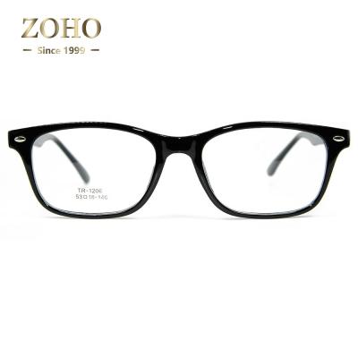 China Latest Fashion Design Ultra Light Optical Frames TR90 Mens High Quality Glasses Frames Eyewear for sale