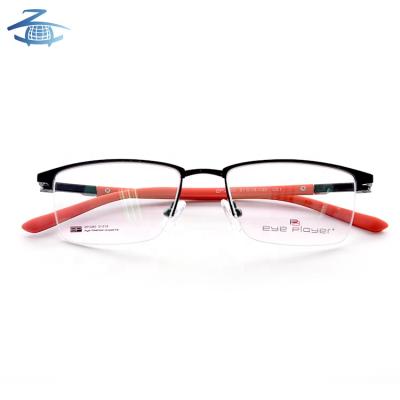 China Latest Fashion Glass Frames For Girls Optical Frames TR Face Metal Temples For Glasses for sale