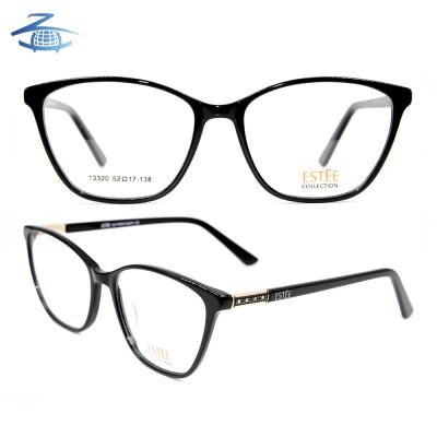 China Youth Fashion and Wholesale Fashion Full Rim Square Acetate Optical Frames for sale